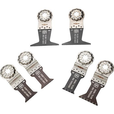 Tauchsägeblätter-Set, Best of E-Cut, 6-teilig für Holz und Metall