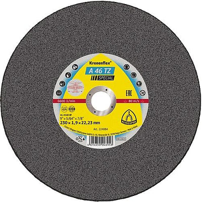 Trennscheibe Kronenflex® INOX A 46 TZ SPECIAL, gekröpft, für Edelstahl, Stahl