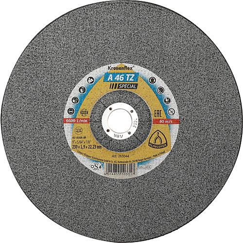 Trennscheibe Kronenflex® INOX A 46 TZ SPECIAL, gekröpft, für Edelstahl, Stahl