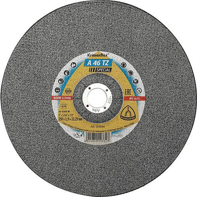 Trennscheibe Kronenflex® INOX A 46 TZ SPECIAL, gekröpft, für Edelstahl, Stahl