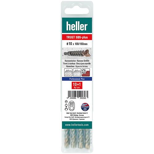 Hammerbohrer heller® 2618 TRIJET, SDS-Plus