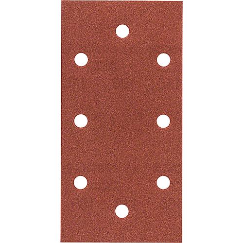 Schleifblätter-Satz, 10-teilig für Schwingschleifer 80 062 91 für Weichholz, Hartholz/Massivholz, Farbe, Lack, Corian (Acrylstein)