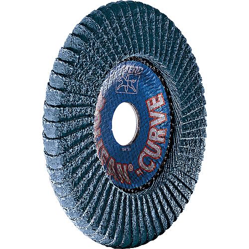 Lamellenschleifteller Polifan Spezial-Linie SGP, radial, für Edelstahl (INOX), Stahl
