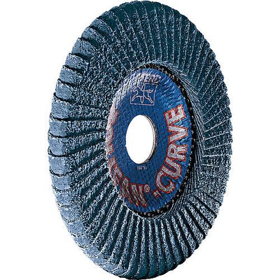 Lamellenschleifteller Polifan Spezial-Linie SGP, radial, für Edelstahl (INOX), Stahl