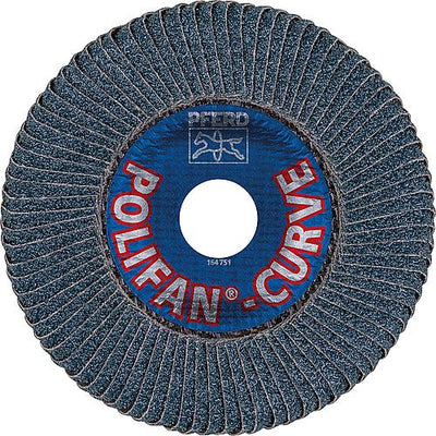 Lamellenschleifteller Polifan Spezial-Linie SGP, radial, für Edelstahl (INOX), Stahl