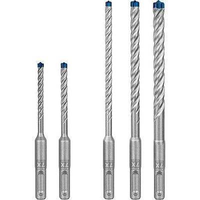 Hammerbohrer-Set EXPERT 7X, 5-teilig