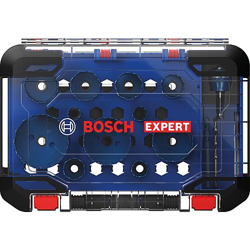 Lochsägen-Set EXPERT, Holz, Metall und weiche Fliesen, CARBIDE TECHNOLOGY, 14-teilig