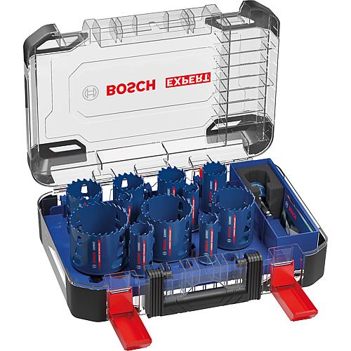 Lochsägen-Set EXPERT, Holz, Metall und weiche Fliesen, CARBIDE TECHNOLOGY, 14-teilig