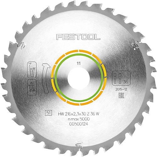 Kreissägeblatt für Holzwerkstoffe, Baustoffplatten, Gipsfaserplatten, weichen Kunststoff