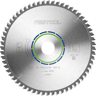 Kreissägeblatt für Aluminiumplatten und -profile, für harte und faserverstärkte Kunststoffe