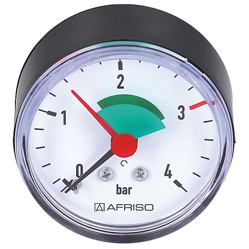 Ersatz-Manometer 50 mm ø DN 8 (1/4") exzentrisch