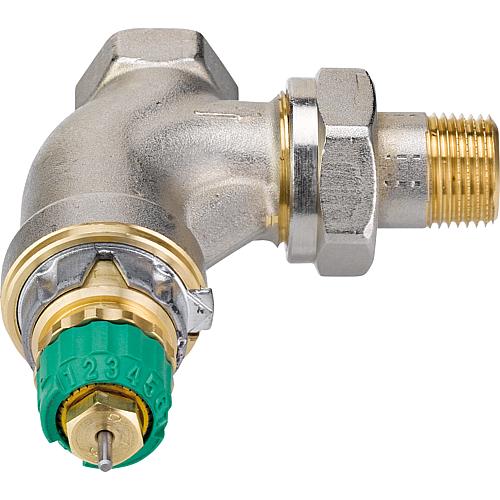 Thermostatische Heizkörperventile Dynamic Valve, Ausführung Eck, IG