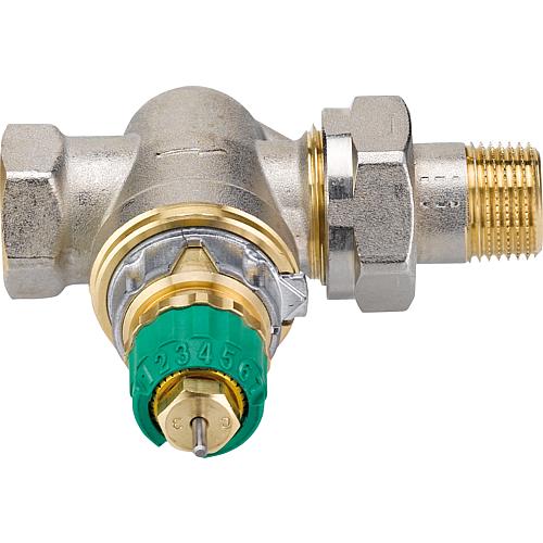 Thermostatische Heizkörperventile Dynamic Valve, Ausführung Durchgang, IG