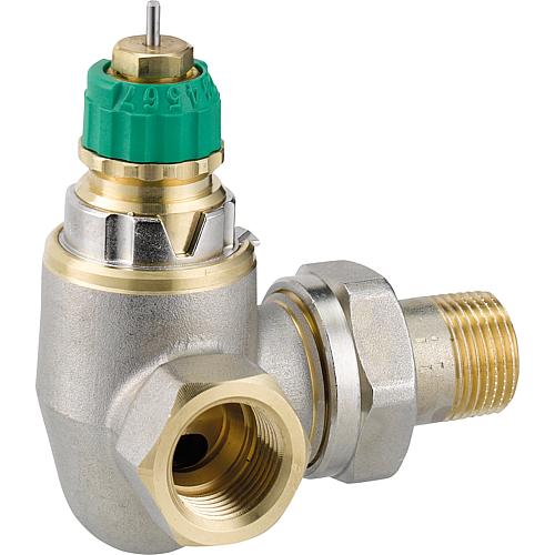 Thermostatische Heizkörperventile Dynamic Valve, Ausführung Winkeleck links, IG