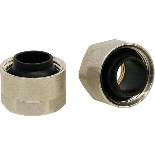 Klemmverschraubung weichdichtend 3/4" für Cu-/Weichstahl- und Edelstahlrohr 15 x 1  1SET 2 STÜCK!!