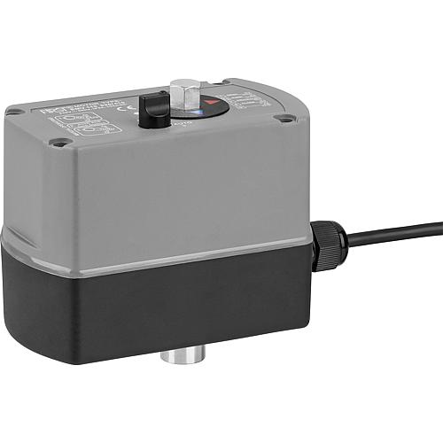 Elektro-Antriebe und Ventilunterteile für EMV-110-Messing-Kugelhähne