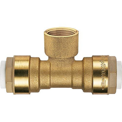 Steckfitting T-Stück mit Abgang IG
