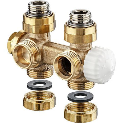 Multilux 4-Set Zweirohrbetrieb, Ausführung Thermostatkopf Halo