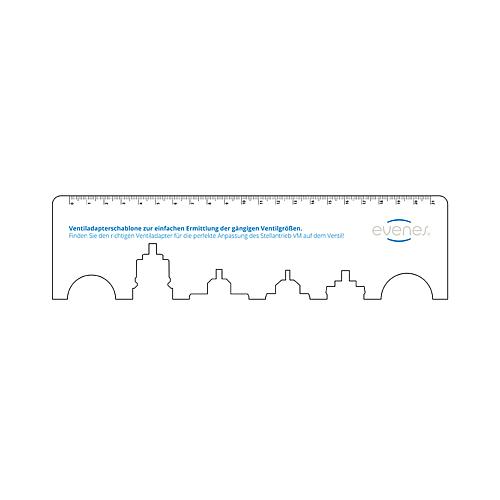 Ventilschablone für Ventiladapter-System evenes VM