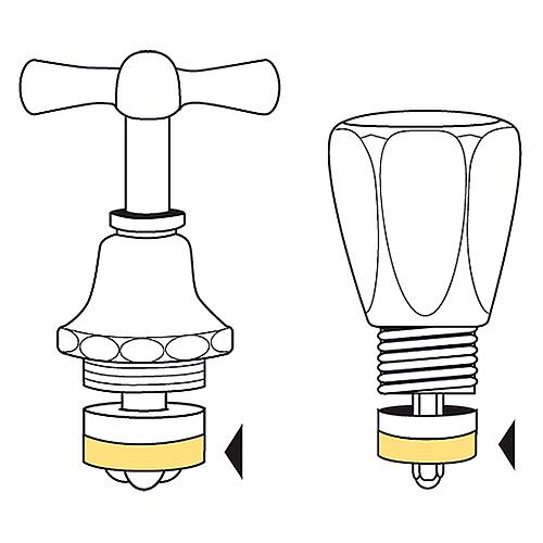 PTFE-Wasserhahnscheiben