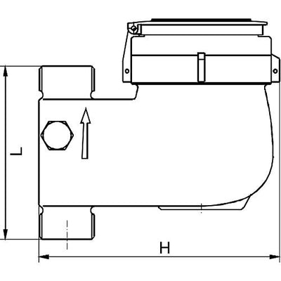 Mehrstrahl-Flügelrad-Nassläufer