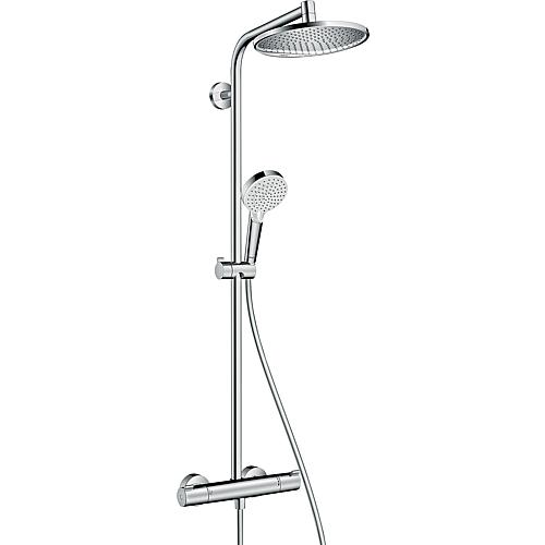 Brause-System Crometta S Showerpipe 240 1jet, mit Thermostat