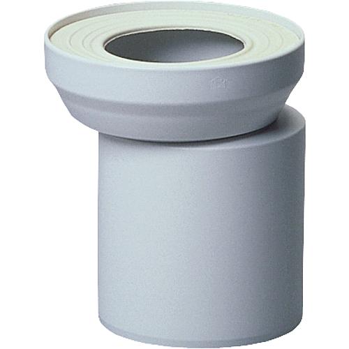 WC-Anschlussstück, mit exzentrischer Muffe, 15 mm