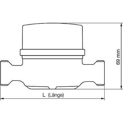 Aufputz-Wohnungswasserzähler-Modularis