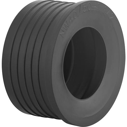 Gummi-Nippel Universal DN 40 (1 1/2"), 40 mm