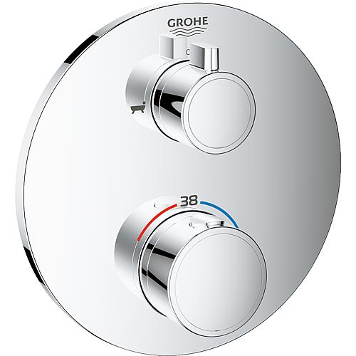 Unterputz-Thermostat-Wannenbatterie Grohtherm, 2-Wege Umstellung