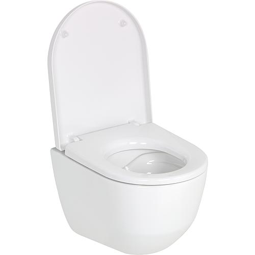 Wand-Tiefspül-WC Pro Compact, spülrandlos