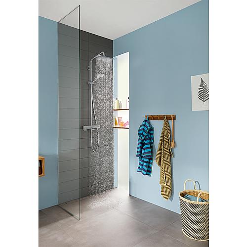 Brause-System Croma E Showerpipe 280 1jet, mit Thermostat