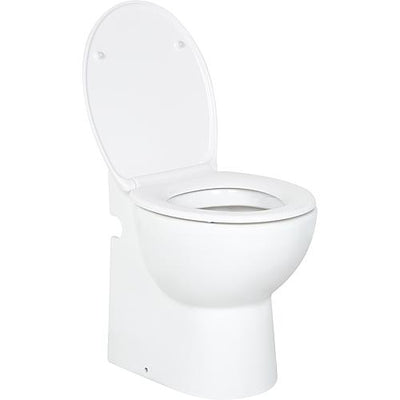 Kompakt WC Gestolette 1010 mit Hebeanlage und autom. Spülung inkl. Sitz mit Absenkaut.