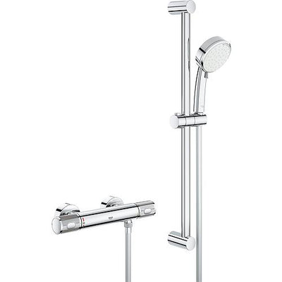 Brause-Set Tempesta mit Thermostat Grohe Grotherm 1000 Performance