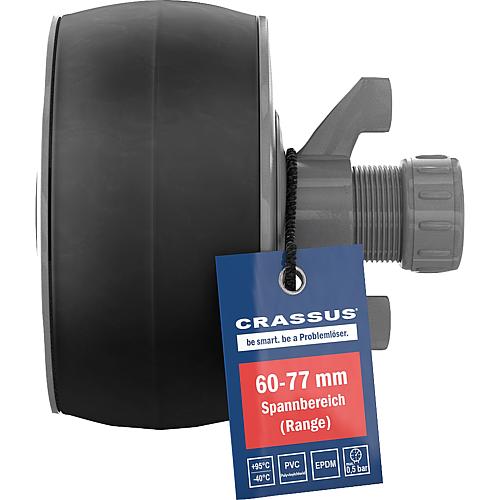Bouchon de fermeture rapide Crassus CSV 120 114-130 mm - HORNBACH Luxembourg