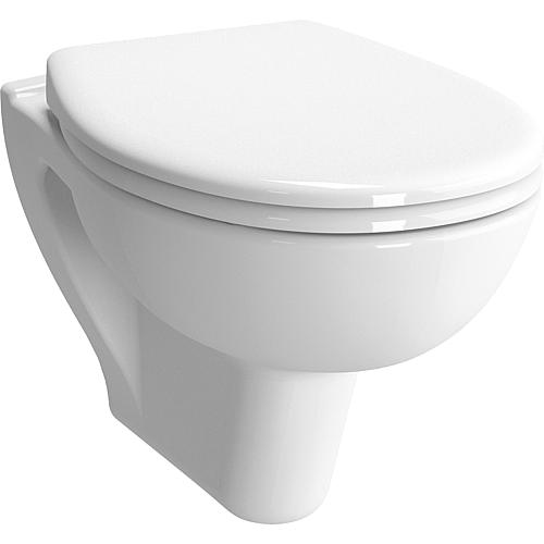 Wand-Tiefspül-WC S20, runde Form, spülrandlos