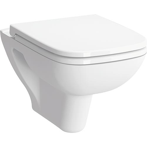 Wand-Tiefspül-WC S20, eckige Form, spülrandlos