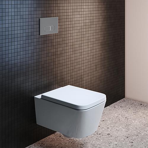 Wand-Tiefspül-WC Blend Cube, AquaBlade