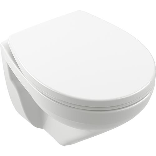 Wand-Tiefspül-WC Newo Compact, spülrandlos
