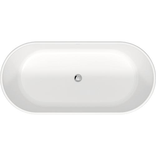 Freistehende Badewanne Duravit D-Neo, 2 Rückenschrägen