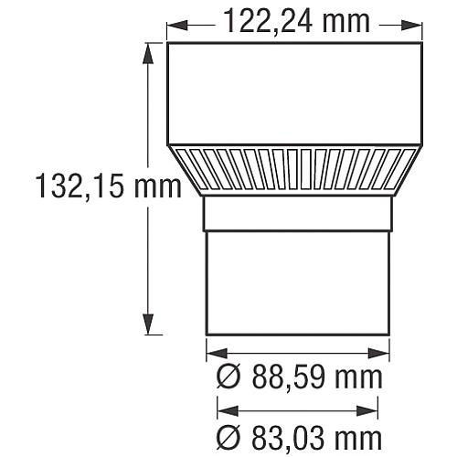 Aktivkohlefilter DN 70 / DN 100