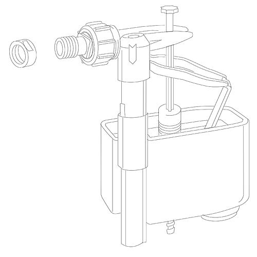 Corallo 3 Schwimmerventil 1/2"