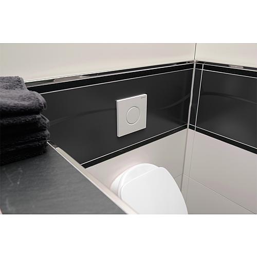 Urinal-Betätigungsplatten mit Handauslösung (pneumatisch) Typ 01