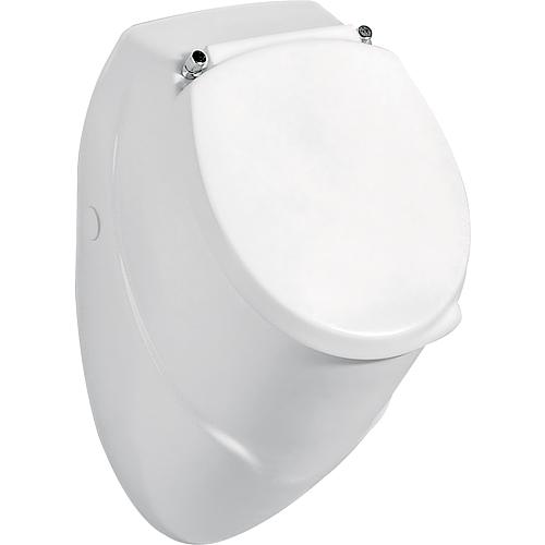 Urinal-Komplett-Set Edu, mit Deckel