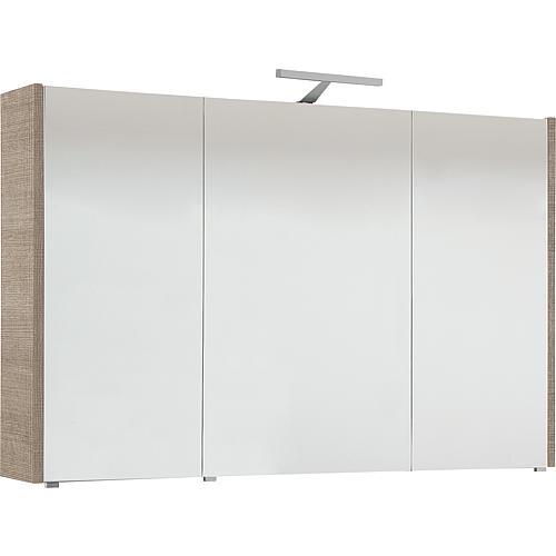 Spiegelschrank mit LED-Beleuchtung, 1050 mm Breite