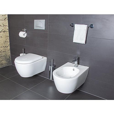 Wand-Tiefspül-WC Fusion, spülrandlos