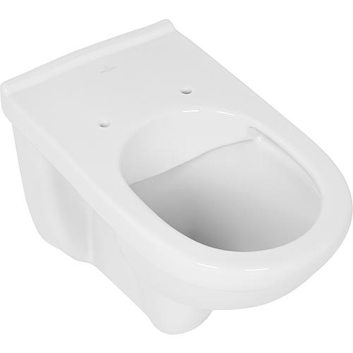 Wand-Tiefspül-WC O.Novo Vita, spülrandlos (barrierefrei), erhöhte Ausführung