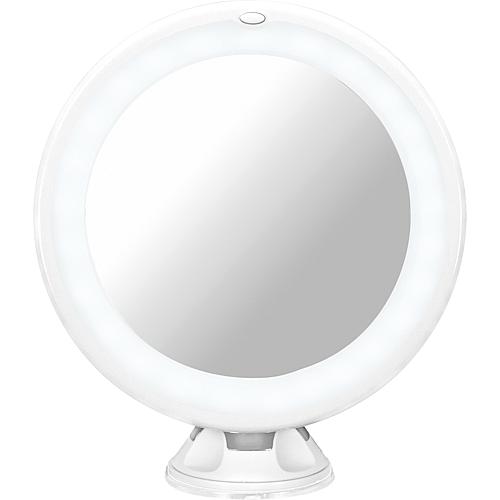 Kosmetikspiegel Enian, mit LED-Beleuchtung und Gelenk