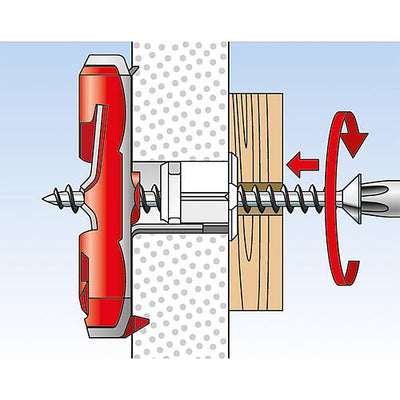 Kippdübel, nylon Typ Duotec