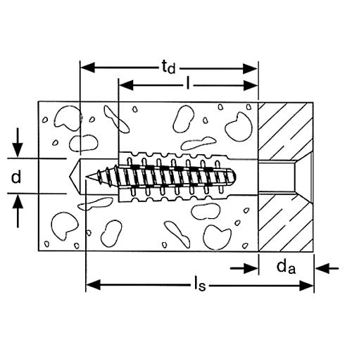 fischer Metallspreizdübel